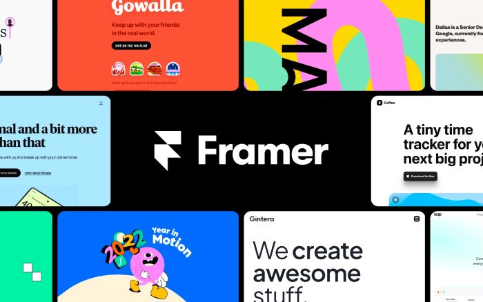 Build websites with Framer