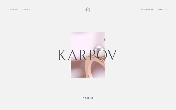 Screenshot of Karpov Paris website
