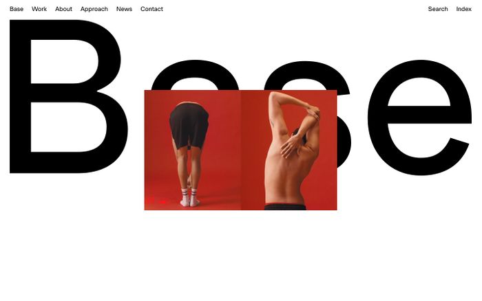 Inspirational website using Base Grotesk font