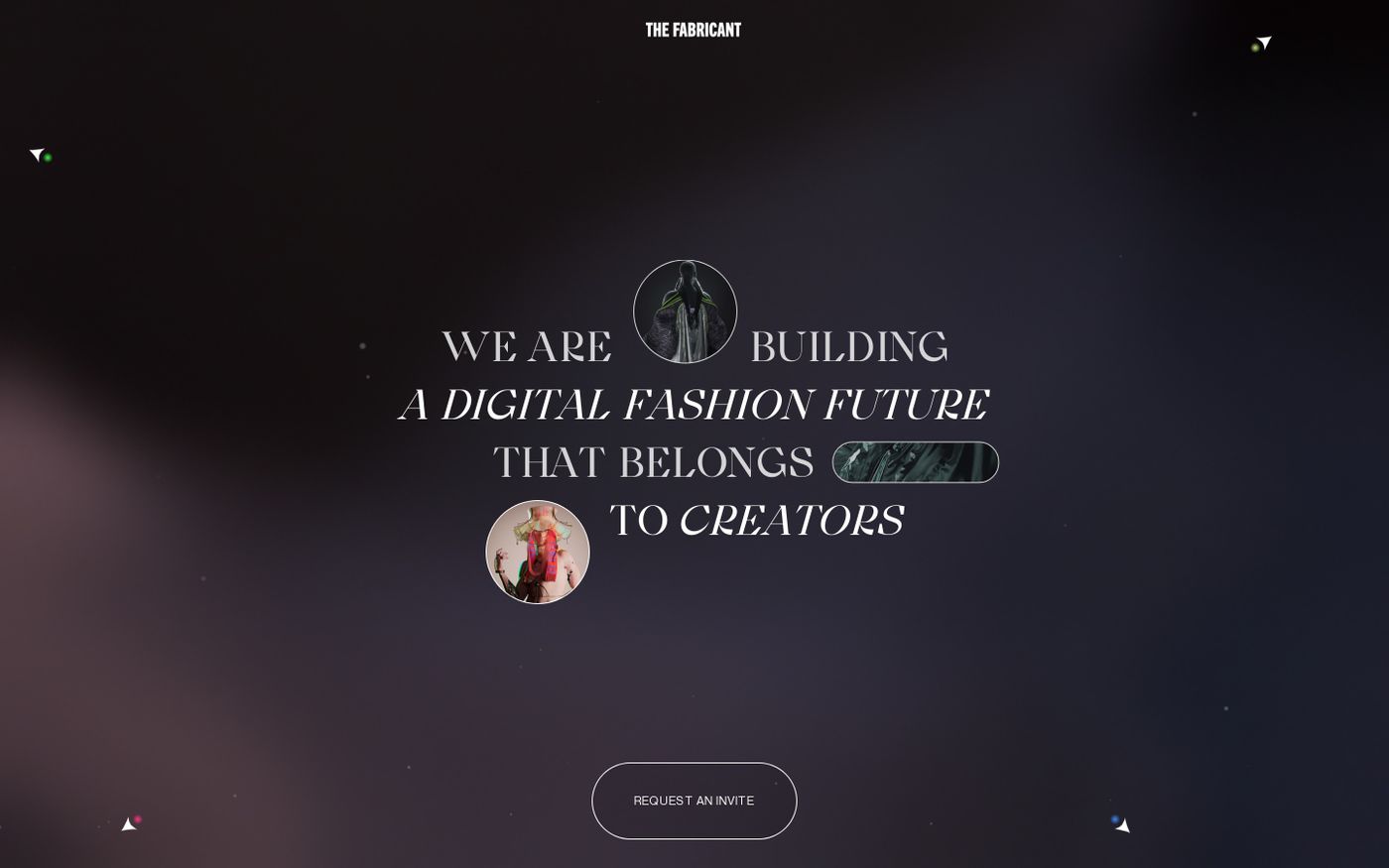 Screenshot of The Fabricant website