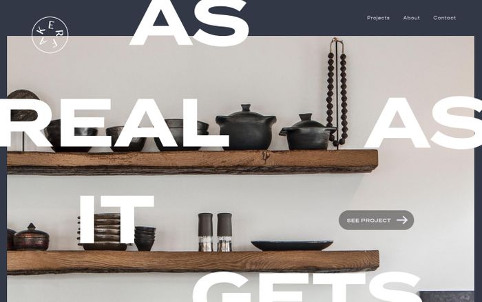 Inspirational website using Freight Neo, Gopher, Great Vibes and Termina font
