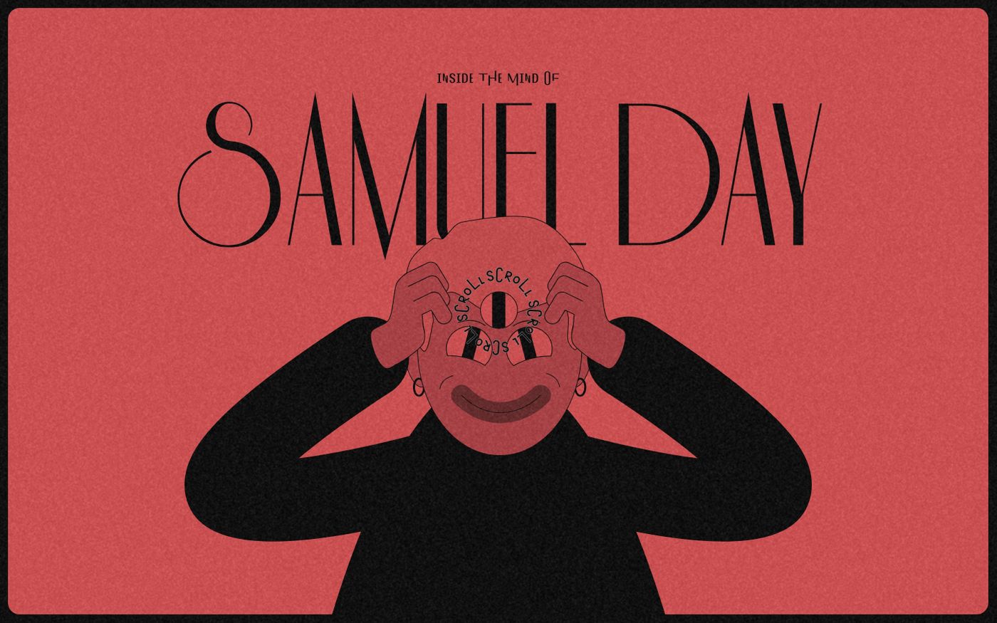 Screenshot of Samuel Day website