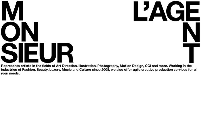 Inspirational website using Helvetica Neue font