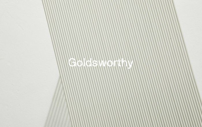 Screenshot of Goldsworthy website